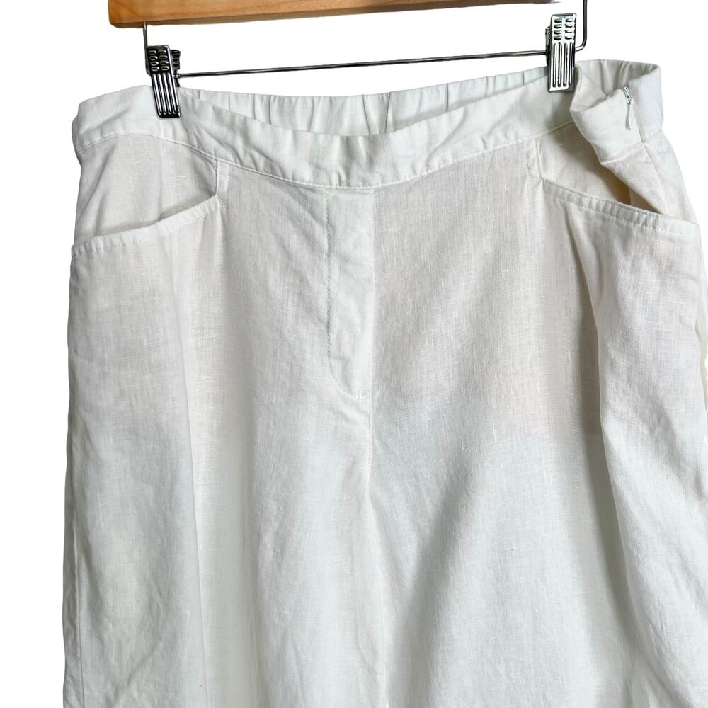 J. Jill White Wide Leg Pants - Picture 4 of 10